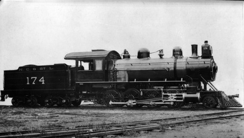 Nashville, Chattanooga & St. Louis no. 174 [2-8-0]