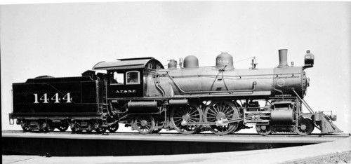 Atchison, Topeka & Santa Fe no. 1444 [4-4-2]