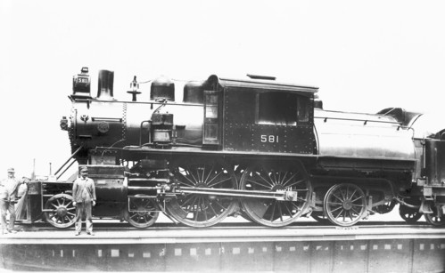Central Railroad of New Jersey no. 581 [4-4-2]