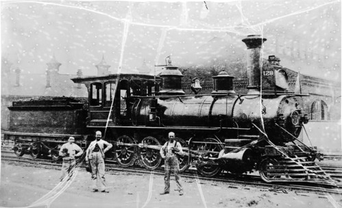 Northern Central no. 0128 [2-8-0 [I]]