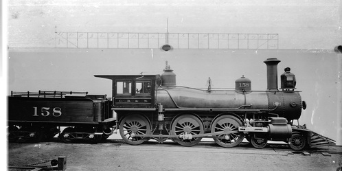 Chicago, Burlington & Northern no. 158 [4-6-0]