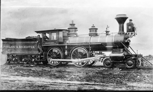 Portland & Rochester no. 8 [4-4-0] Sanford
