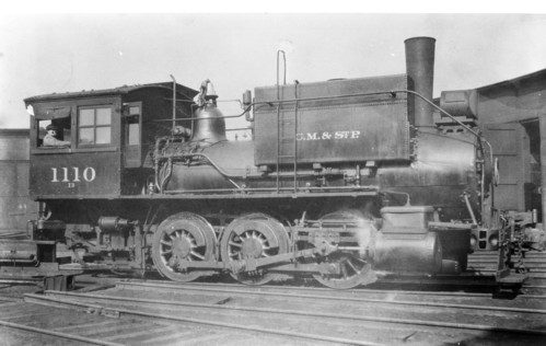 Chicago, Milwaukee & St. Paul no. 1110 [0-6-0T]