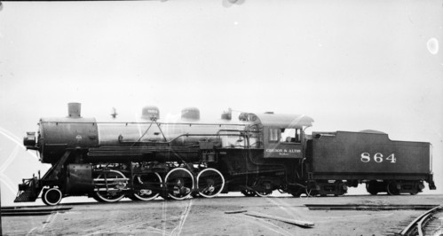 Chicago & Alton no. 0864 [2-8-2]