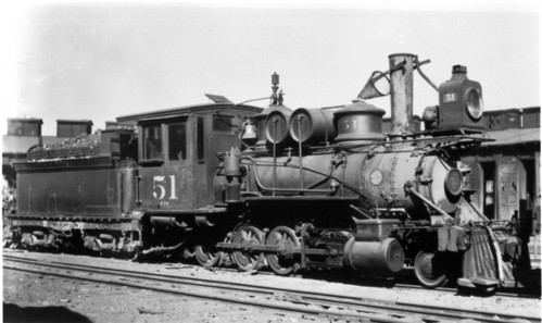 Colorado & Southern no. 051 [2-8-0]