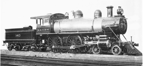 Baltimore & Ohio South Western no. 140 [4-4-0]