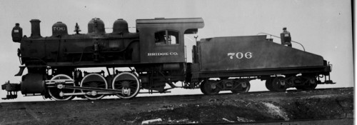 Chesapeake & Ohio no. 0706 [0-6-0] Bridge Co.