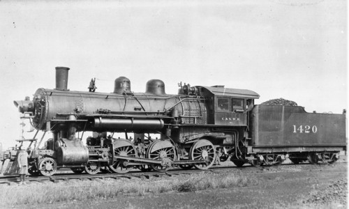 Chicago & North Western no. 1420 [4-6-0]