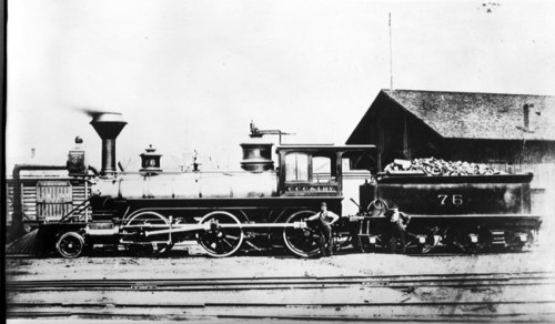 Cleveland, Columbus, Cincinnati & Indianapolis no. 076 [2-6-0]