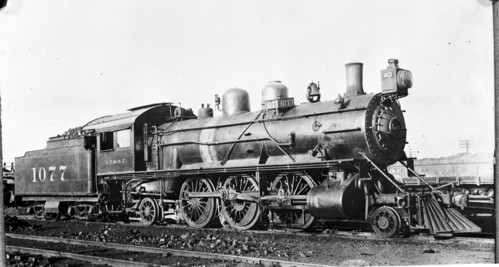Atchison, Topeka & Santa Fe no. 1077 [2-6-2]