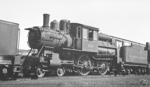 Delaware & Hudson no. 0424 [4-4-0]