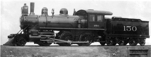 Chicago Great Western no. 150 [2-6-0 [B.C.]]