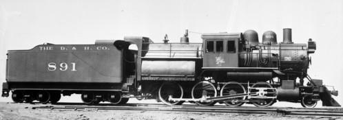 Delaware & Hudson no. 0891 [2-8-0]
