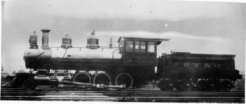 Rome, Watertown & Ogdensburg no. 102 [2-8-0]