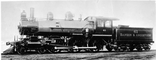 Bangor & Aroostock no. 061 [4-6-0]
