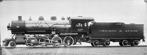 Chicago & Alton no. 0438 [2-8-0]