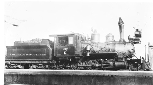 Colorado & Southern no. 007 [2-6-0]