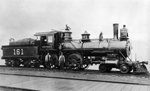 Chicago, St. Paul, Minneapolis & Omaha no. 161 [4-4-0]