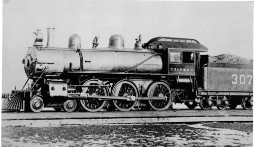 Chicago, St. Paul, Minneapolis & Omaha no. 307 [4-6-0]