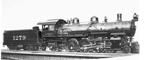 Atchison, Topeka & Santa Fe no. 1279 [4-6-2]