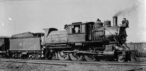 Central Railroad of New Jersey no. 421 [4-6-0]