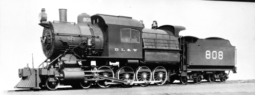 Delaware, Lackawanna & Western no. 0808 [4-8-0]
