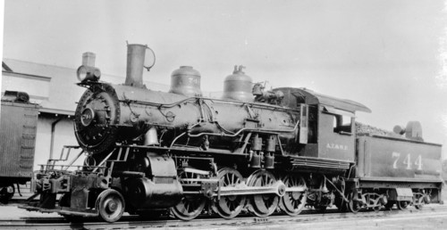 Atchison, Topeka & Santa Fe no. 0744 [2-8-0]