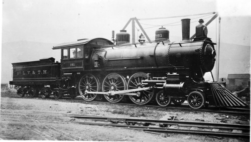 St. Louis, Vandalia & Terre Haute no. 191 [4-6-0]