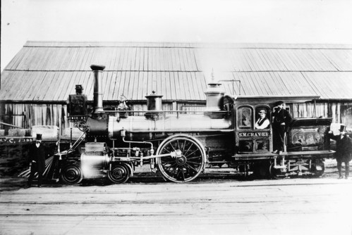 Rensellaer & Saratoga no. 25 [4-2-4] S.M. Craver