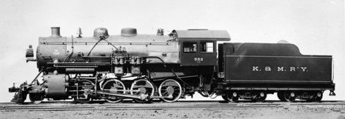 Kanawha & Michigan no. 552 [2-8-0[B.C.]]