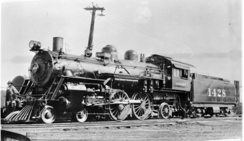 Atchison, Topeka & Santa Fe no. 1428 [4-4-2]