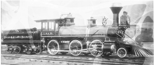 Chicago & Atlantic no. 76 [2-6-0]