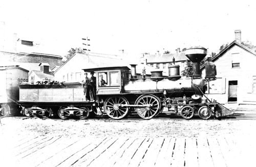 New London Northern no. 09 [4-4-0] F.H. Prescott