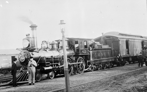 Chicago, Milwaukee & St. Paul no. 0410 [4-4-0]