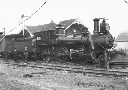 Cleveland, Cincinnati, Chicago & St. Louis no. 338 [2-6-0]