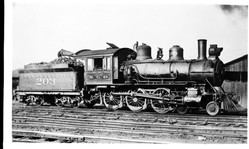 Mobile & Ohio no. 203 [4-6-0]