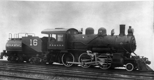 Pittsburgh, Shawmut & Northern no. 16 [2-6-0]