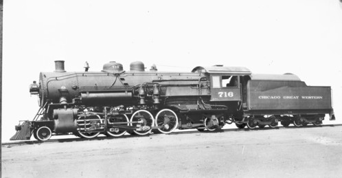 Chicago Great Western no. 716 [2-8-2 [B.C.]]