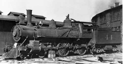 Atchison, Topeka & Santa Fe no. 0044 [4-4-0]