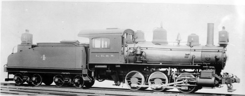 Lake Erie & Western no. 004 [0-6-0]