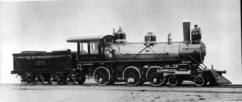 Cleveland, Canton & Southern no. 25 [4-6-0]
