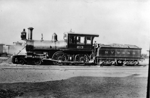 New York, West Shore & Buffalo no. 213 [4-4-0]