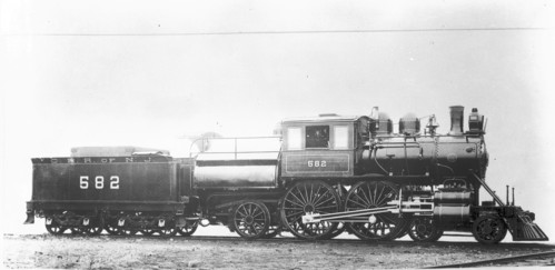 Central Railroad of New Jersey no. 582 [4-4-2]