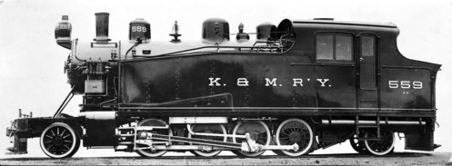 Kanawha & Michigan no. 559 [2-8-2T[B.C.]]