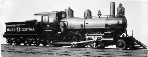 Maine Central no. 076 [2-6-0]
