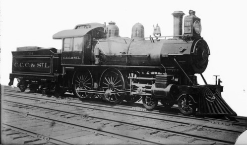 Cleveland, Cincinnati, Chicago & St. Louis no. 194 [4-4-0]