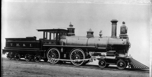 Terre Haute & Indianapolis no. 23 [4-4-0]