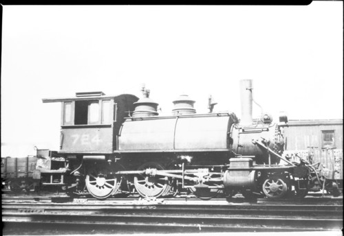 Central Railroad of New Jersey no. 724 [2-6-0T]