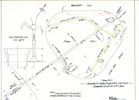 Pump Plot--Roadwork--Valley Forge Park--Cont. No.12--Schedule of cuts for 12"T.C. Drain