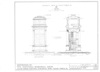 Restoration of the National Memorial Arch, Valley Forge National Historical Park, Valley Forge, PA: Sheets 1-7